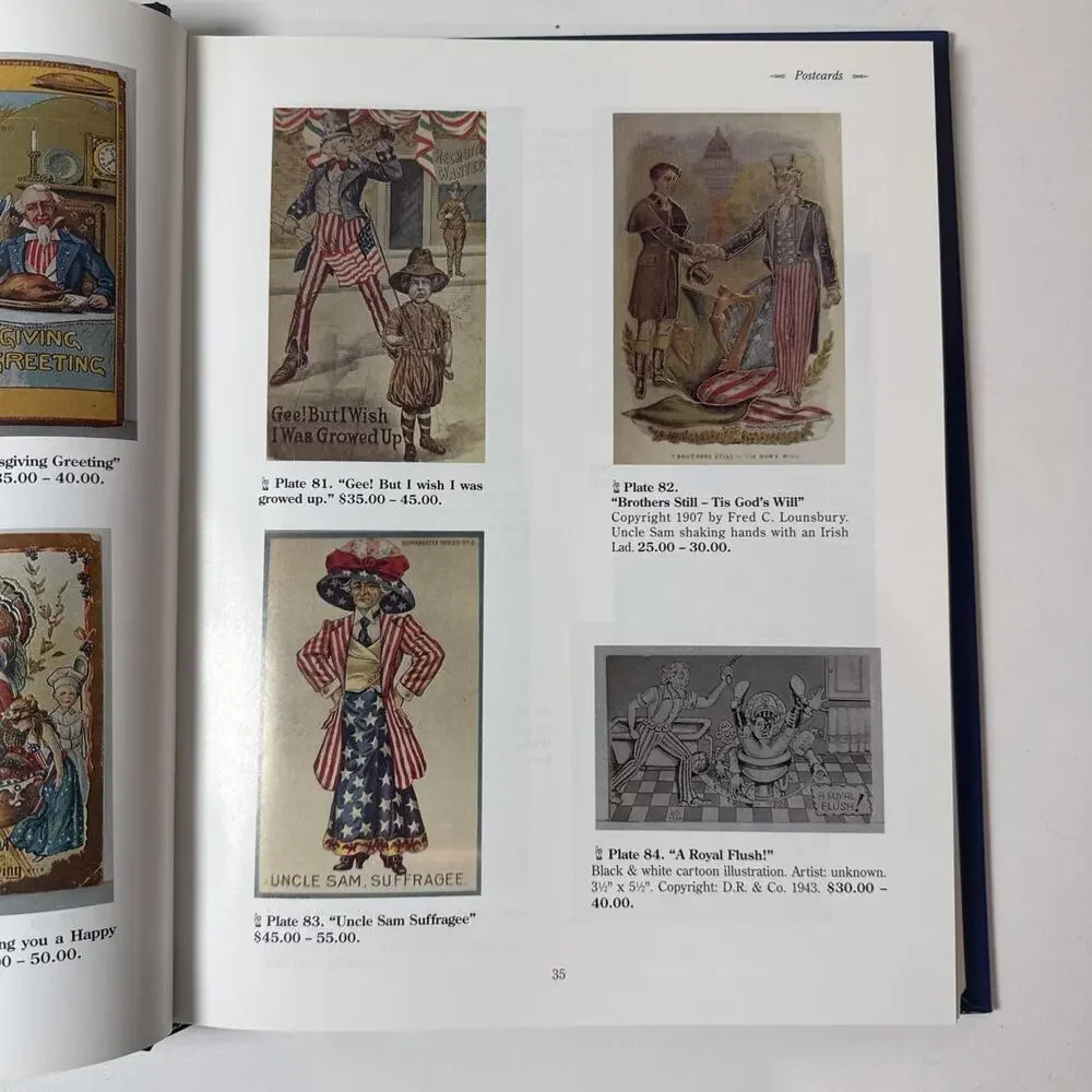 1995 Foremost Guide to Uncle Sam Collectibles Czulewicz Hardcover Americana